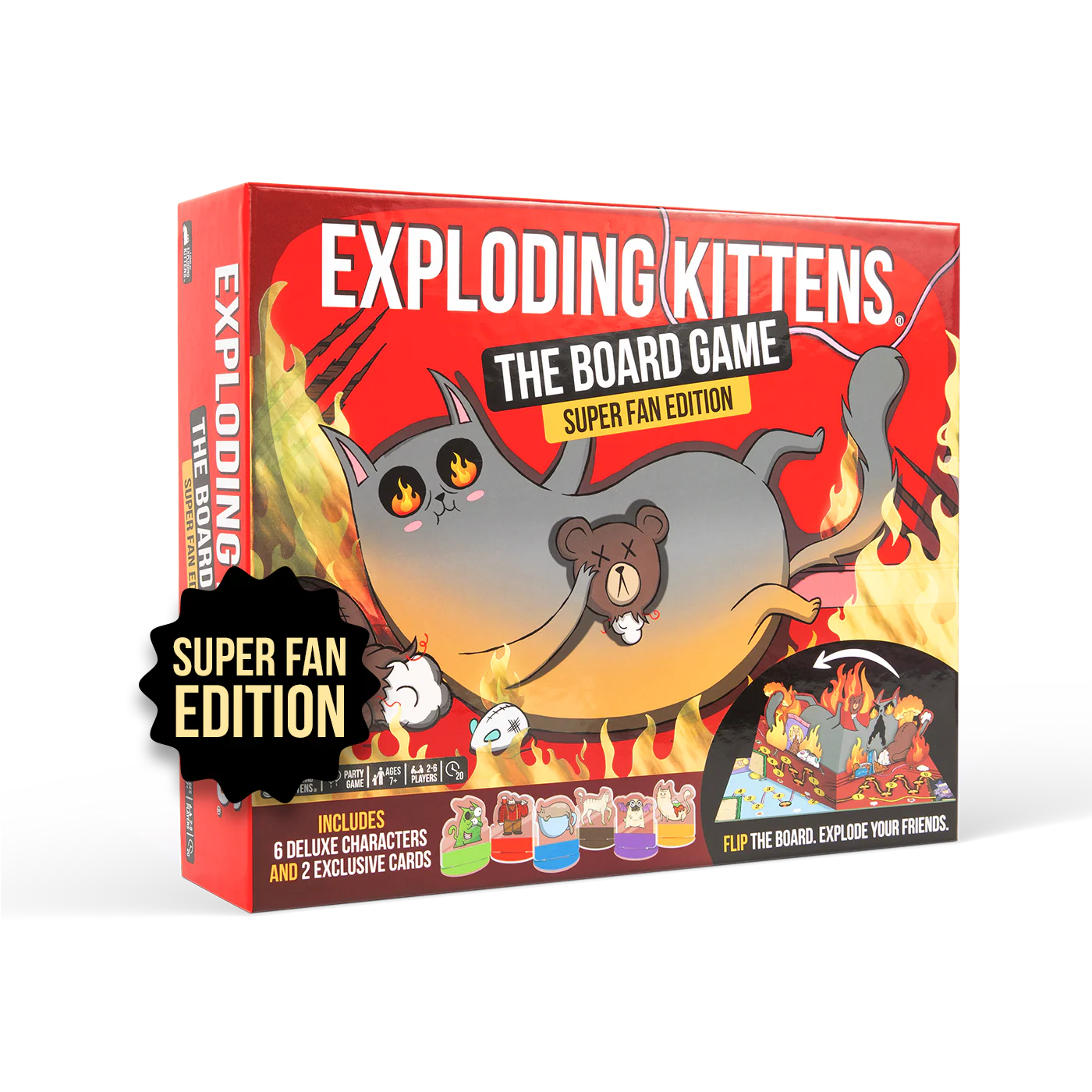 Exploding Kittens : The board game - Super Fan edition