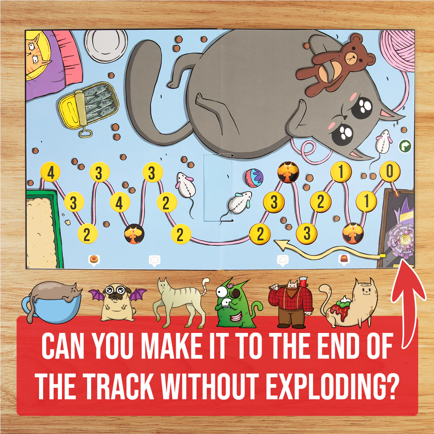 Exploding Kittens : The board game - Super Fan edition