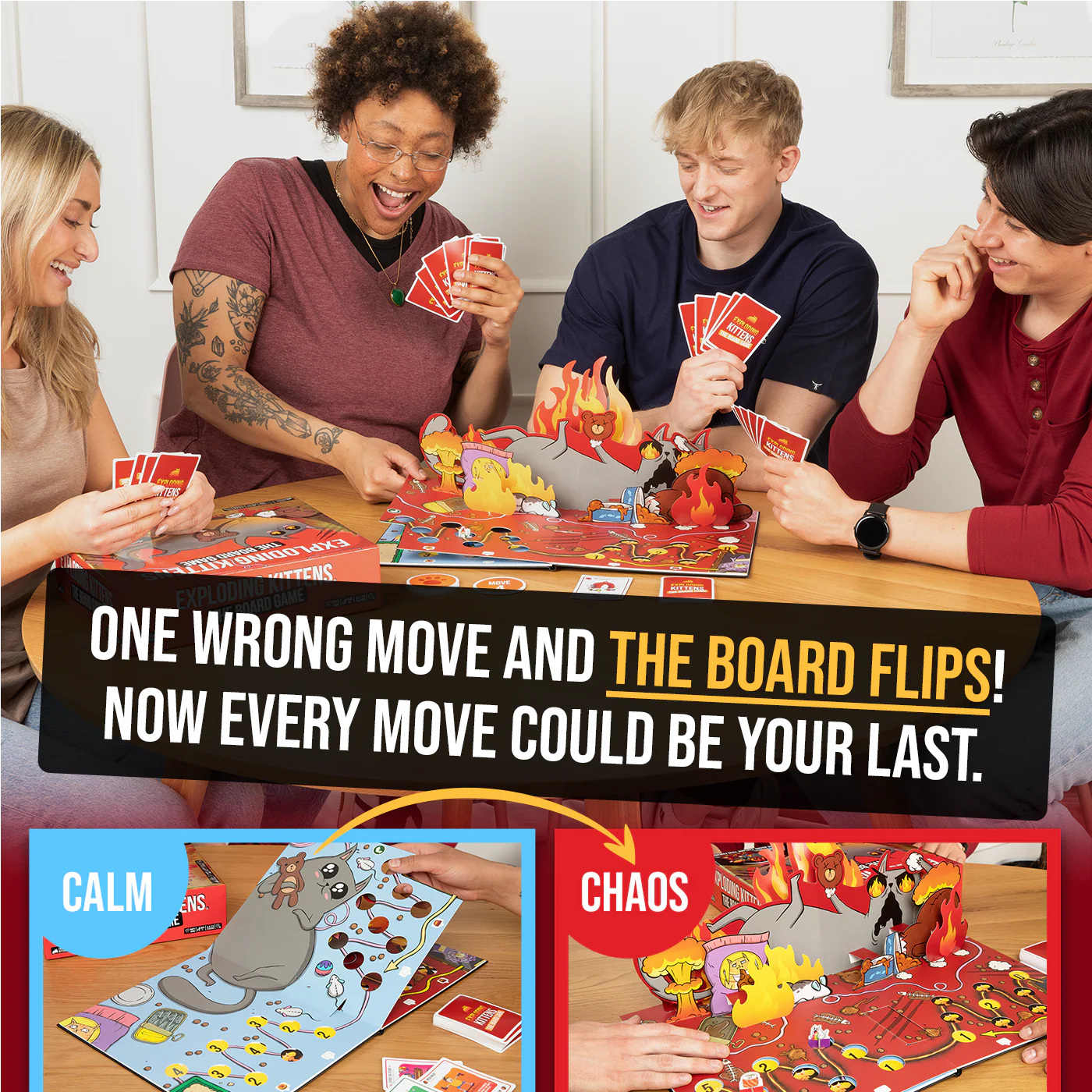 Exploding Kittens : The board game - Super Fan edition