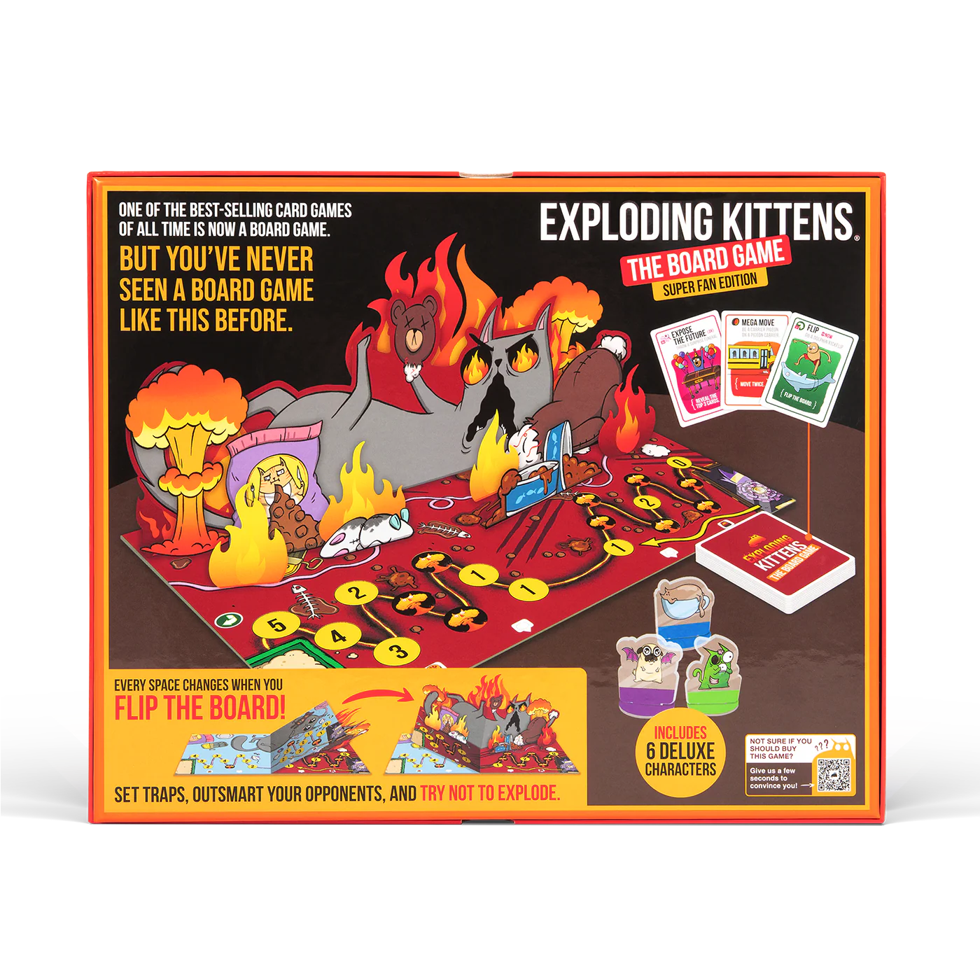 Exploding Kittens : The board game - Super Fan edition