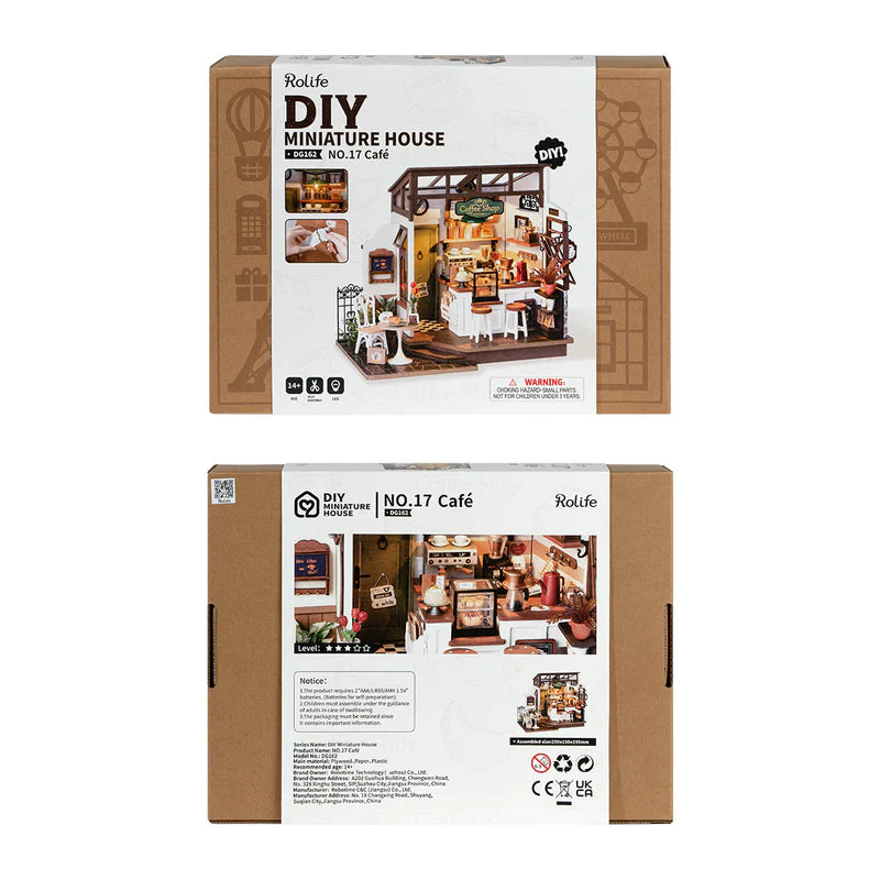 Robotime : DIY Miniature House - DG162 Slow Life Café