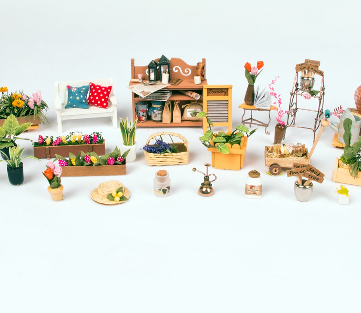 Robotime : DIY Miniature House - DB108 Miller's Garden