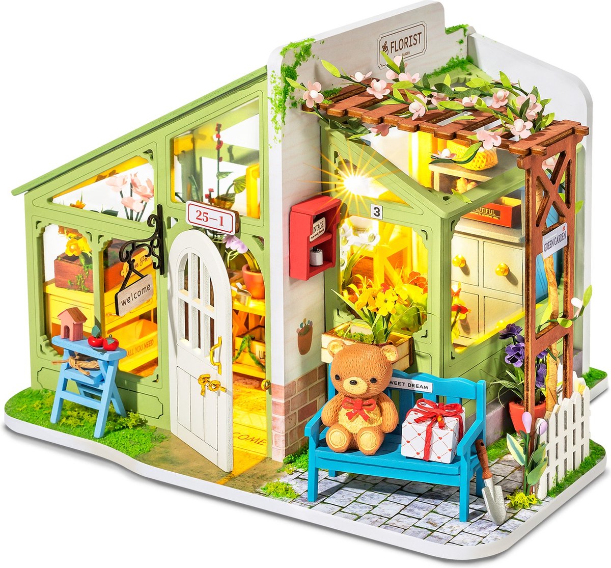 Robotime : DIY Miniature House - DG154 Spring Encounter Flowers