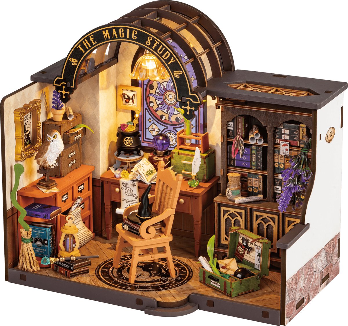 Robotime : DIY Miniature House - DG166 The Magic Study