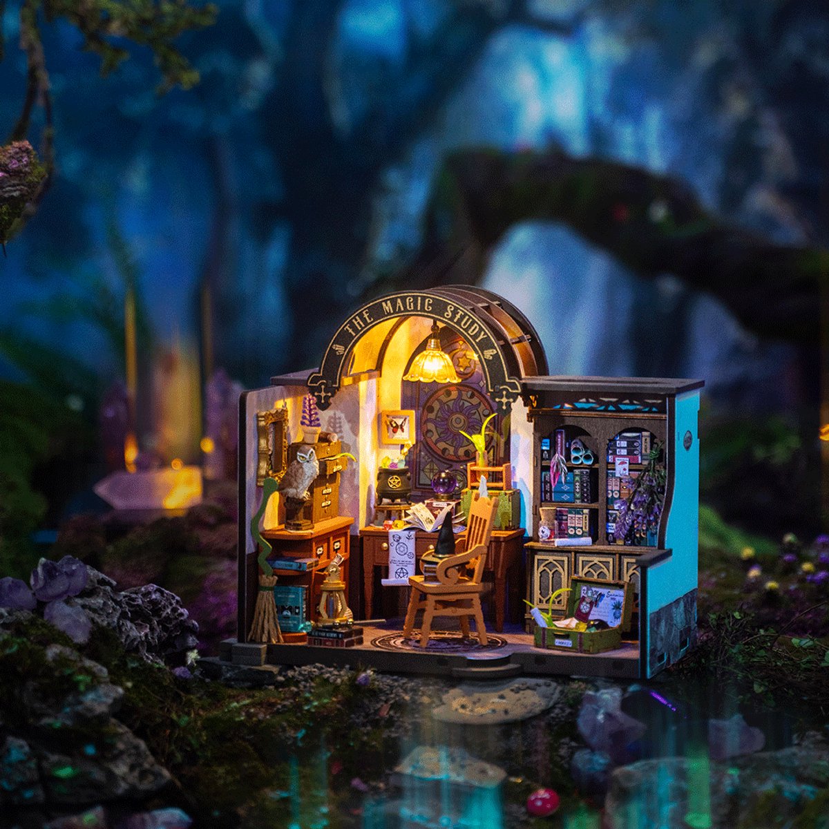 Robotime : DIY Miniature House - DG166 The Magic Study