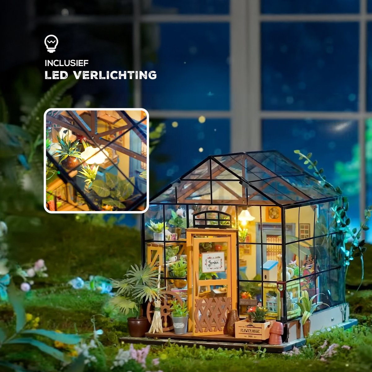Robotime : DIY Miniature House - DG104 Cathy's Flower House