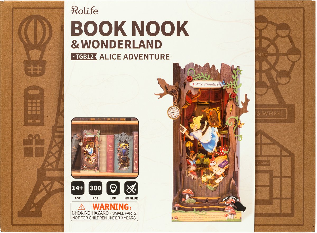 Robotime : Book Nook & Wonderland - TGB12 Alice Adventure