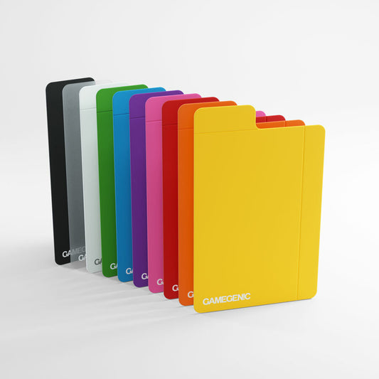 Card Dividers (10) multicolor pack (66mm x 92mm)