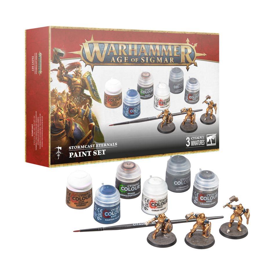 Games Workshop - Warhammer Age of Sigmar : Stormcast Eternals - Paint Set (2024)