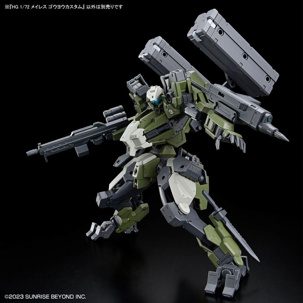 Amaim Warriors : MAILeS Gouyo Custom HG 1/72