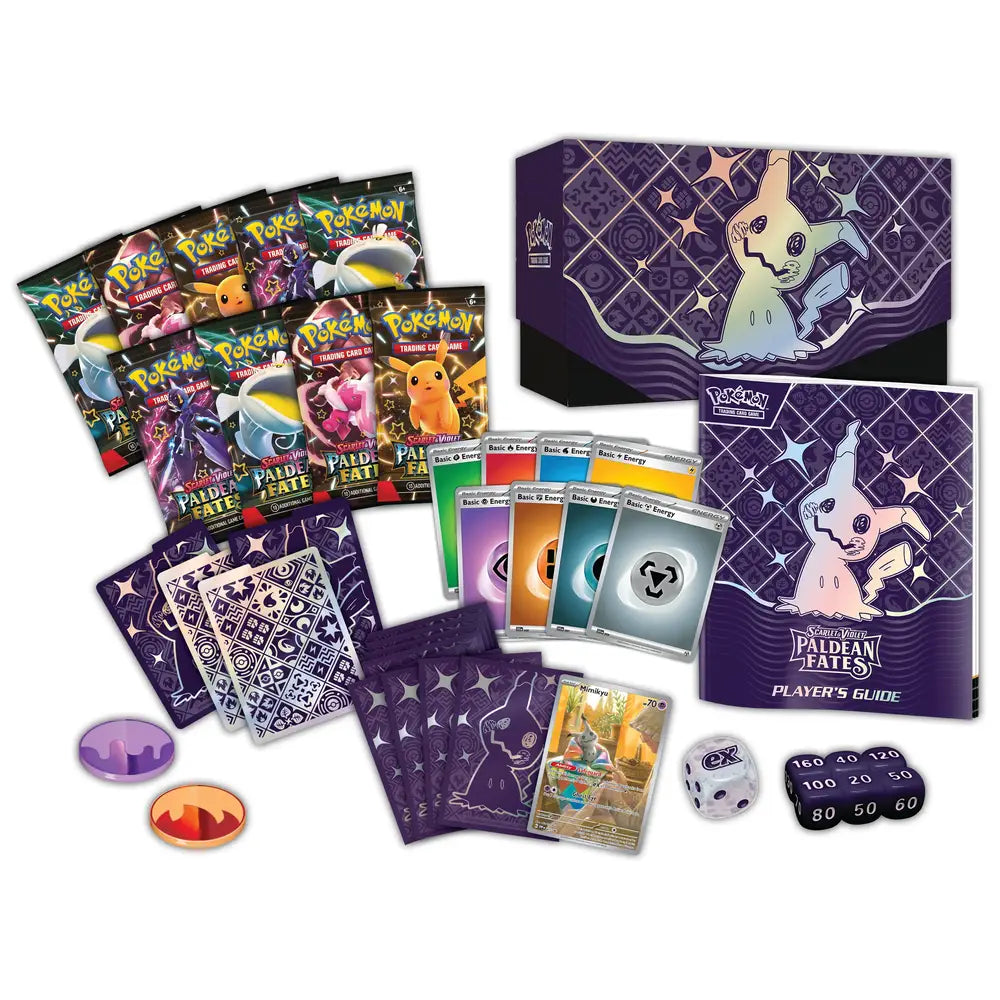 Pokemon TCG : Scarlet & Violet - Paldean Fates ( Elite Trainer Box )