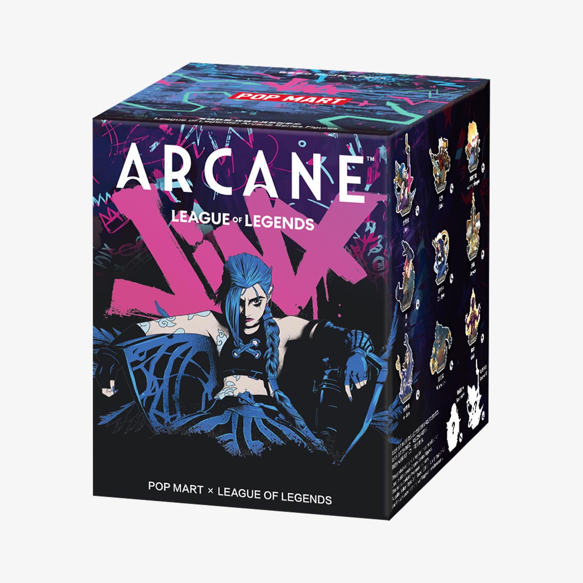 POPMART League of Legends アーケイン box 未開封 Popmart - League of Legends: Arcane Series Figures – Side7