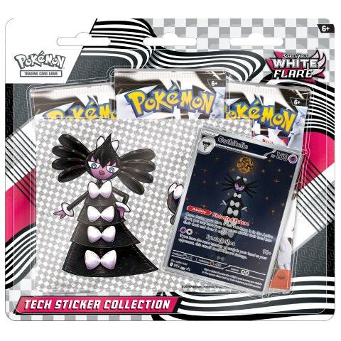 Pokemon TCG : Scarlet & Violet - White Flare Tech Sticker Blister - Gothitelle