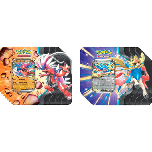 Pokemon - Slashing Legends Tin - Zacian/Koraidon Ex