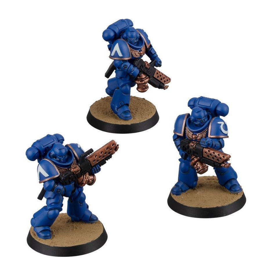 Games Workshop - Warhammer 40000 : Space Marines - Infernus Marines + Paints Set