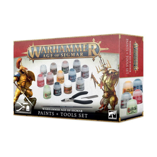 Games Workshop - Warhammer Age of Sigmar : Paints + Tools Sets