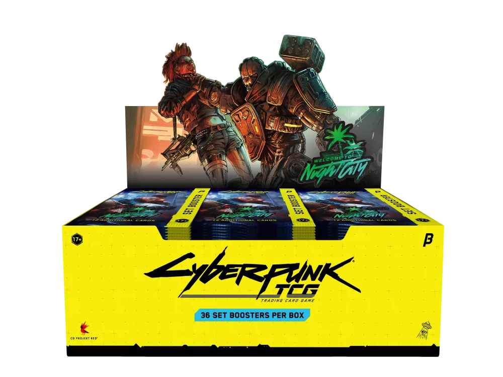 Cyberpunk TCG | Welcome To Night City | 36pc Beta Booster Display (EN)