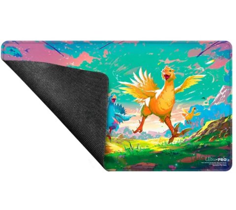 Ultra Pro Magic: The Gathering - Final Fantasy Premium Holofoil Playmat: Neon Chocobos