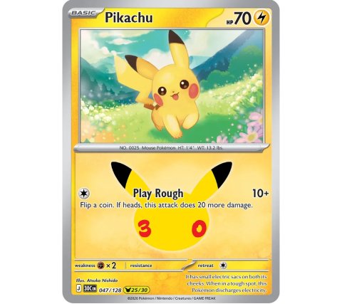 Pokémon: 30th Celebration - Mini Tin: Night - Pikachu & Amped Form Toxtricity