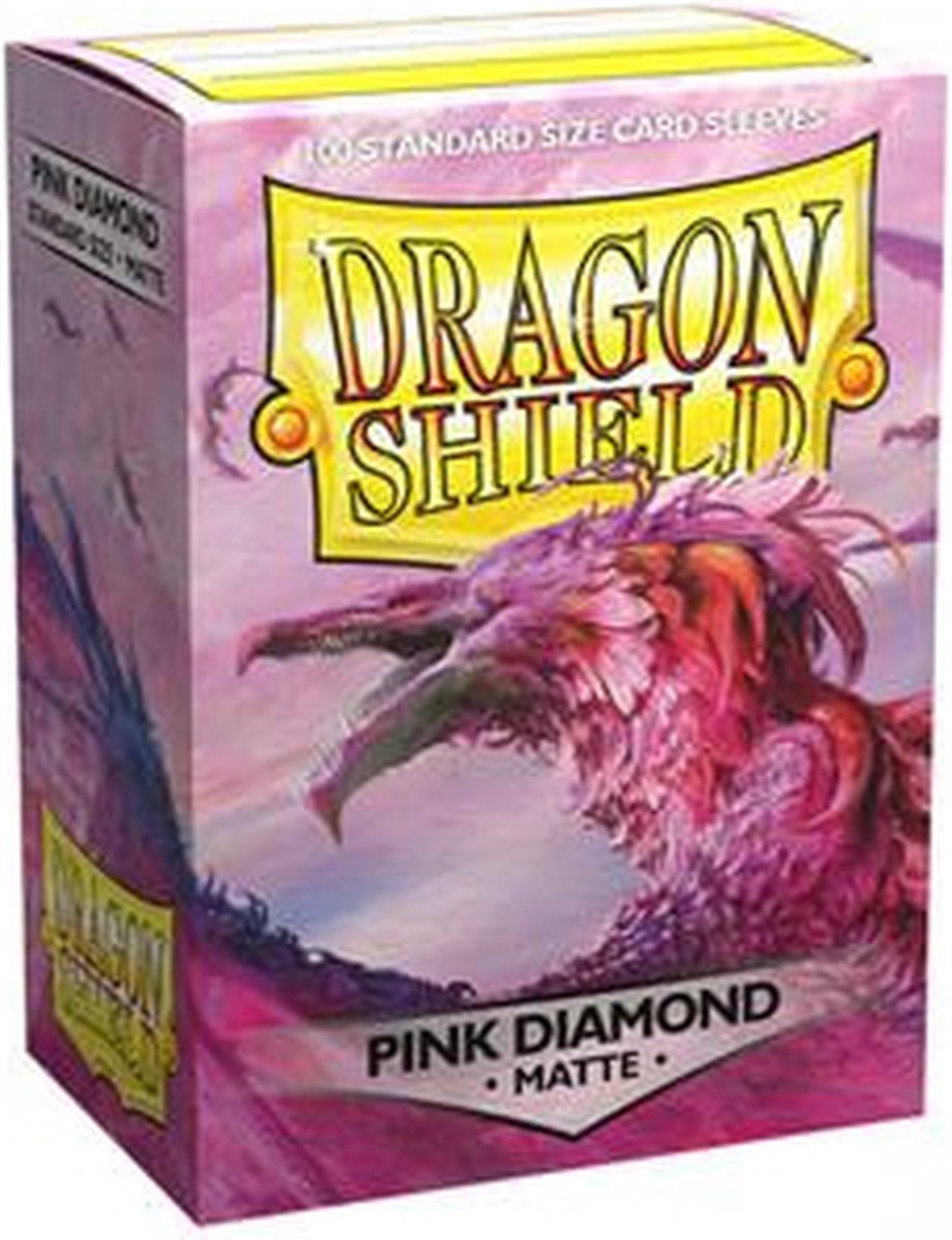 Dragon Shield sleeves Matte (100) - Pink Diamond