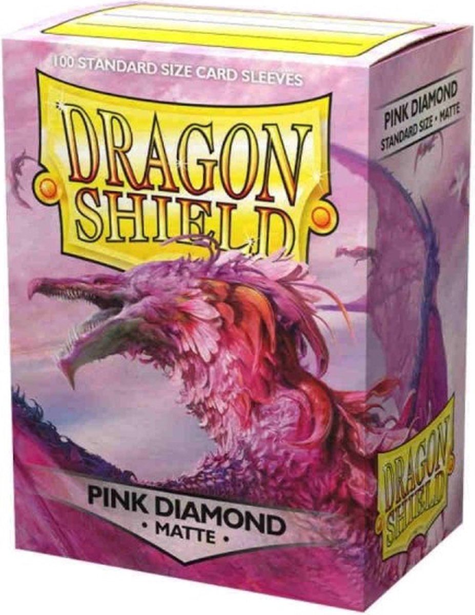 Dragon Shield sleeves Matte (100) - Pink Diamond
