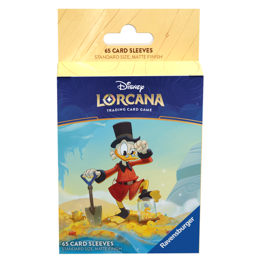 Disney Lorcana Set 3 - Into The Inklands Scrooge McDuck sleeves