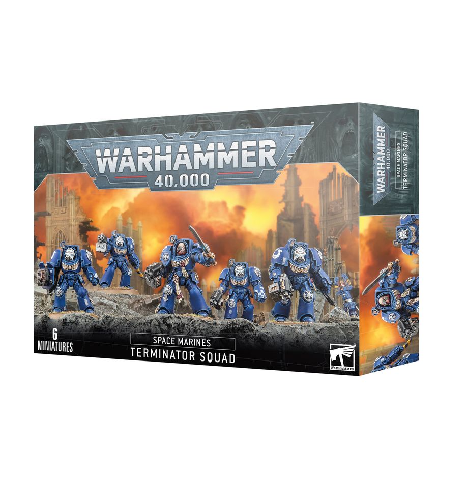 Games Workshop - Warhammer 40000 : Space Marines - Terminator Squad