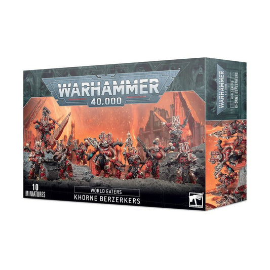 Games Workshop - Warhammer 40000 : World Eaters - Khorne Berzerkers