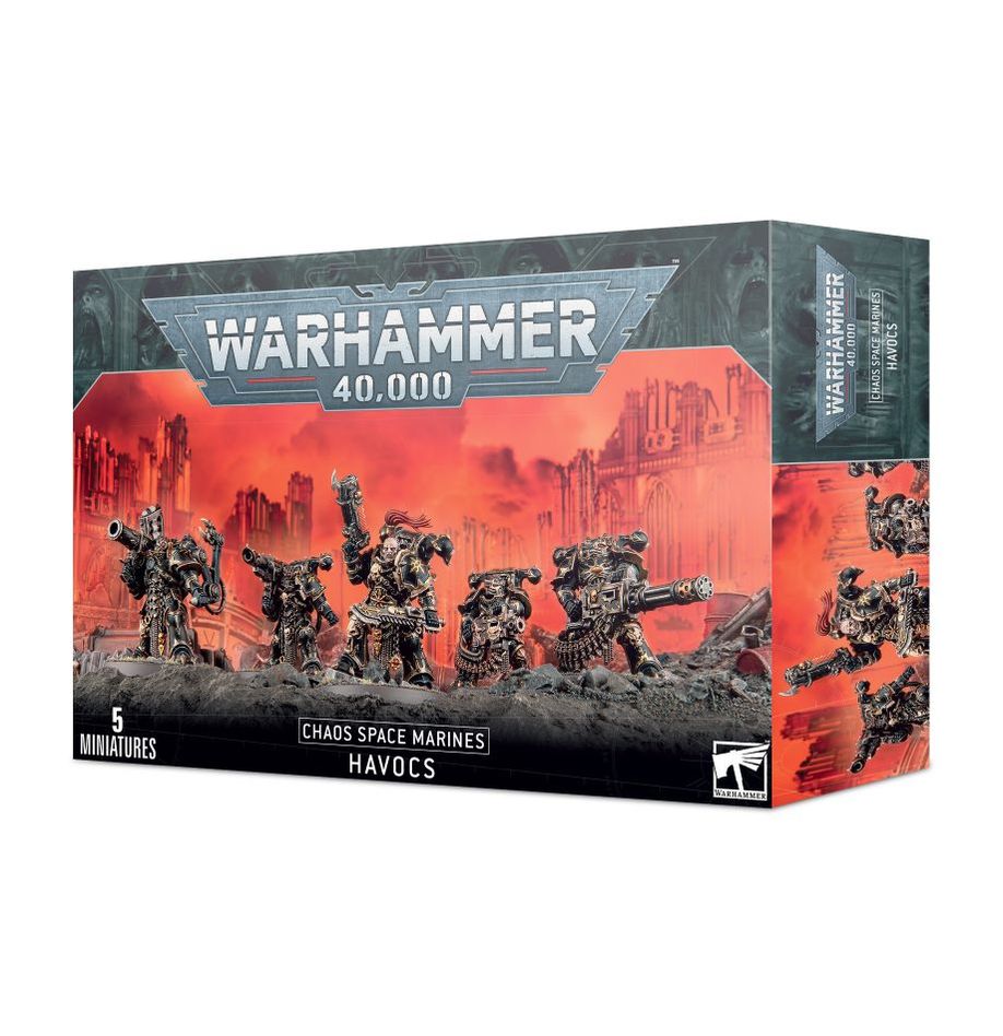 Games Workshop - Warhammer 40000 : Chaos Space Marines - Havocs