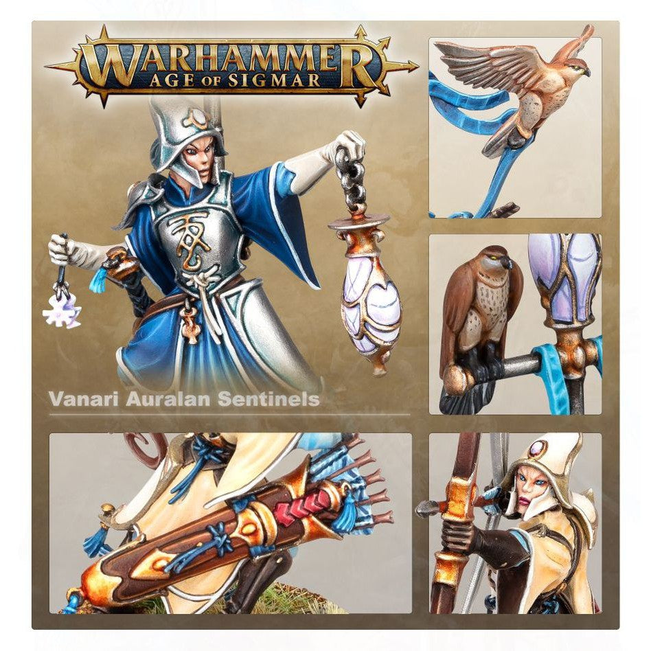 Games Workshop - Warhammer Age of Sigmar : Lumineth Realm-lords - Vanari Auralan Sentinels