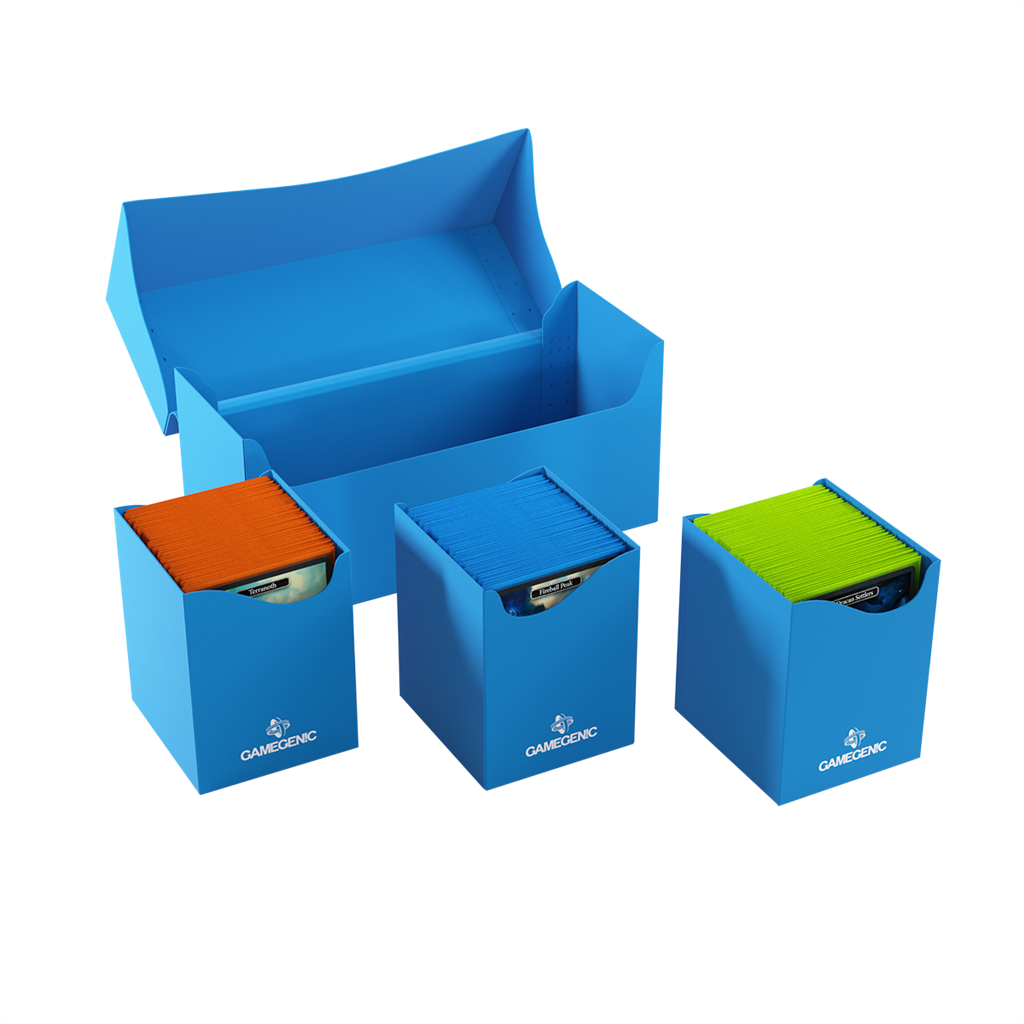Triple DECKBOX DECK HOLDER 300+ BLUE