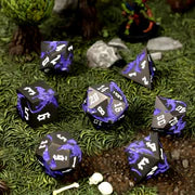 Nocturnum Dracona metalen RPG dobbelstenen