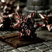 Brutal Bane metalen RPG dobbelstenen