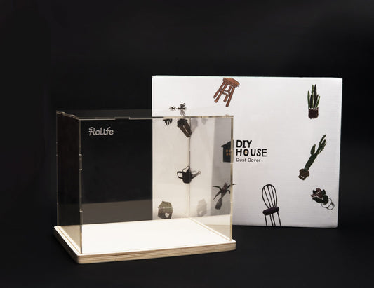Robotime : DIY House : Dustcover DF01M
