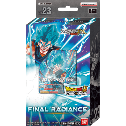 Dragonball Super Card Game SD23 Final Radiance starter deck