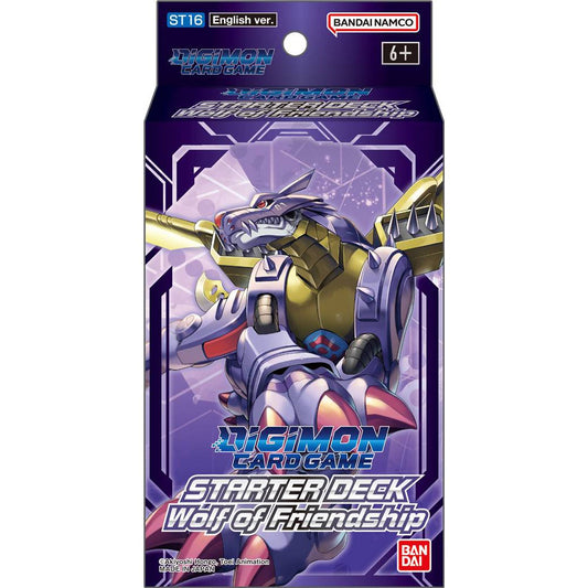 Digimon Card Game Wolf of Friendship (ST16) Starter Deck