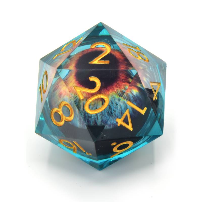 Crit Stones RPG Dice : Eye of the Oracle 33mm D20