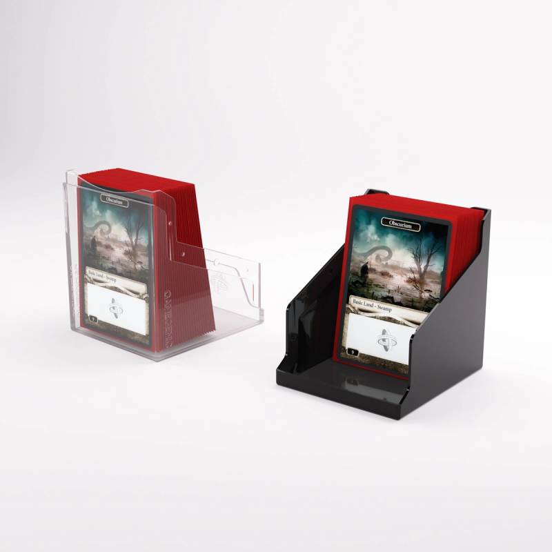 Gamegenic : Deckbox Deck Holder Bastion 100+ XL Black/Clear