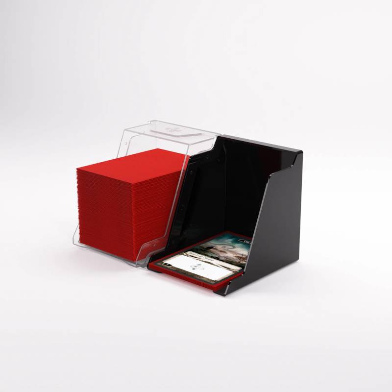 Gamegenic : Deckbox Deck Holder Bastion 100+ XL Black/Clear