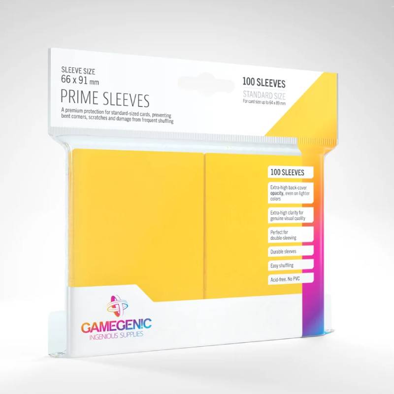 Gamegenic : Sleeves Prime Yellow (100)