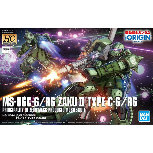 MS-06C-6/R6 Zaku II Type C-6/R6 HGGTO 1/144