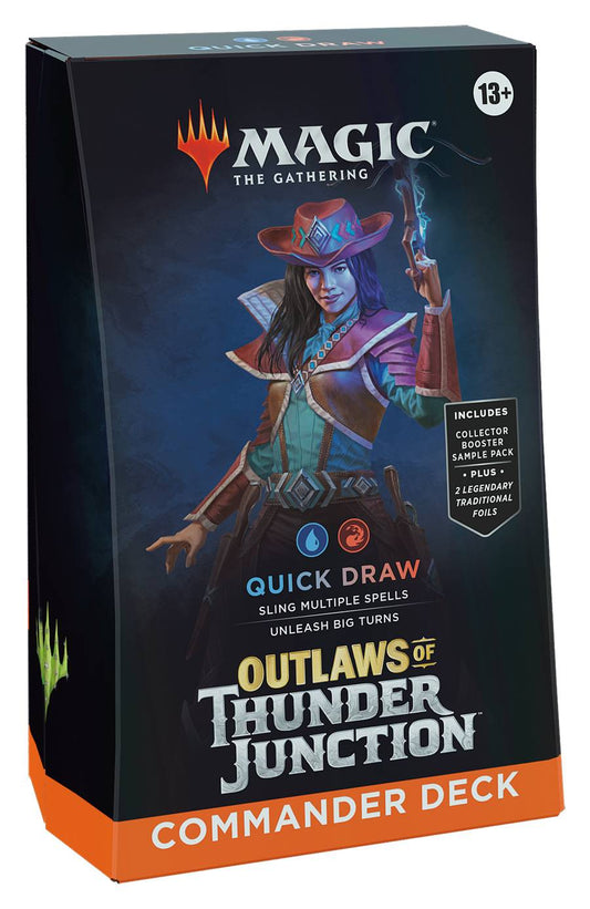 Magic the Gathering: Outlaws of Thunder Junction Commander deck