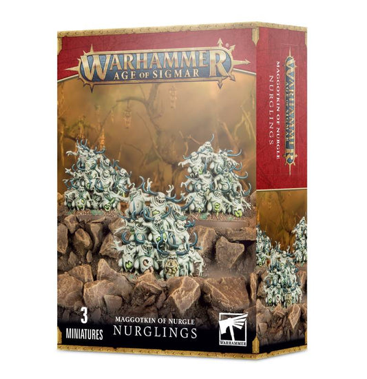 Games Workshop - Warhammer Age of Sigmar : Maggothkin of Nurgle - Nurglings