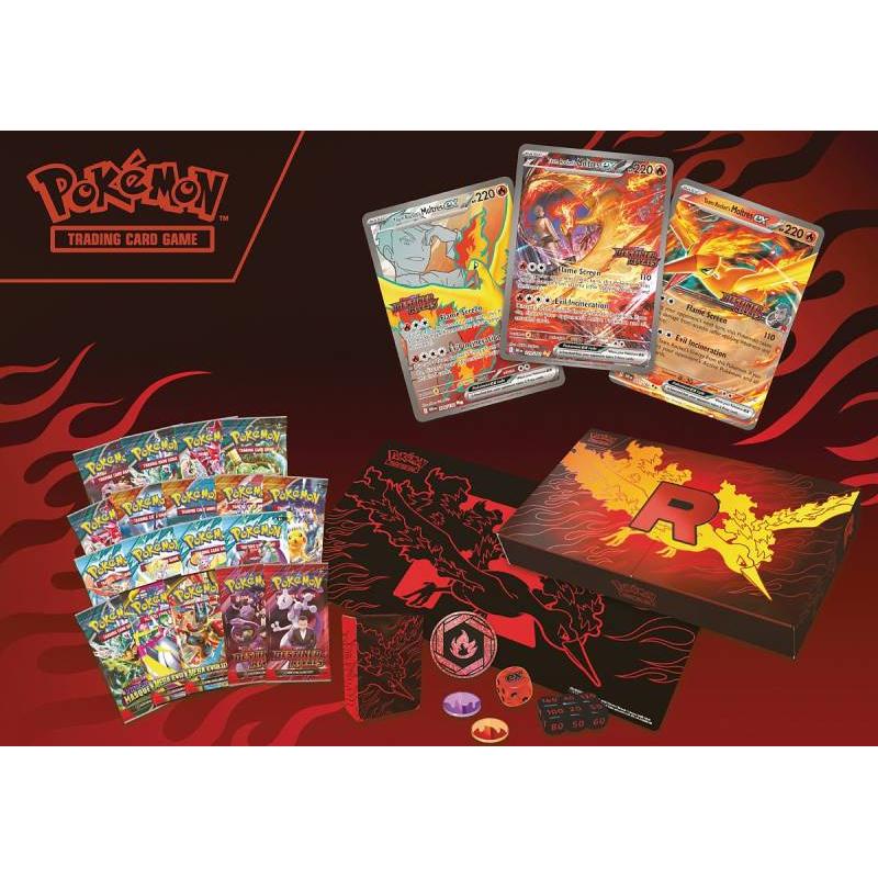Pokemon - Team Rocket's Moltress Ultra-Premium Collection
