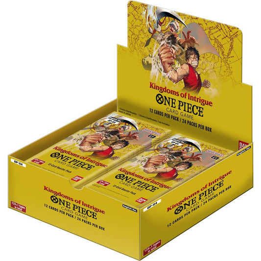 One Piece Card Game: Kingdom of Intrigue boosterbox (24 packs )