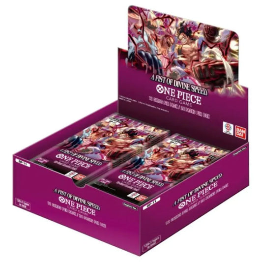 One Piece Card Game : OP-11 A fist of Divine Speed Boosterbox