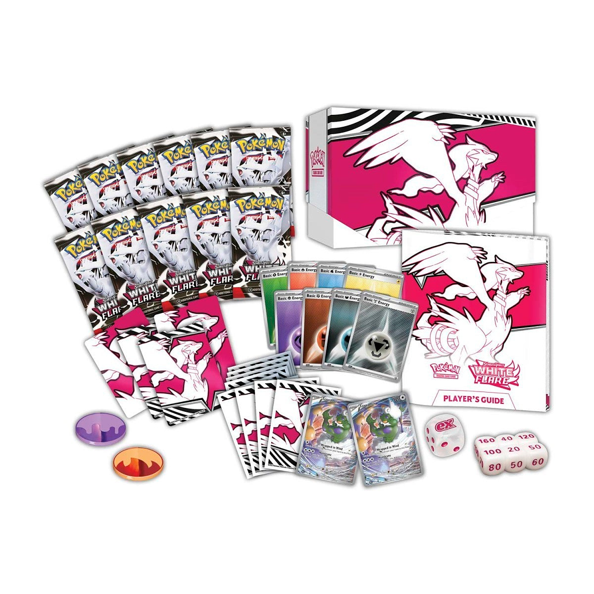 Pokemon TCG : Scarlet & Violet - White Flare Elite Trainer Box (Reshiram)