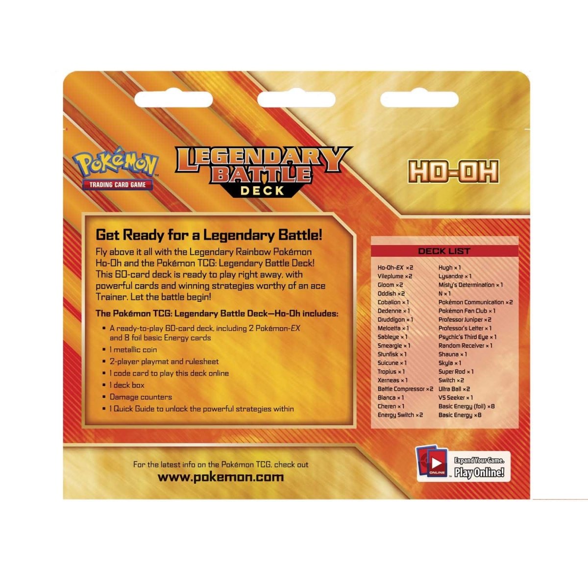 Pokémon Legendary Battle Deck Ho-Oh