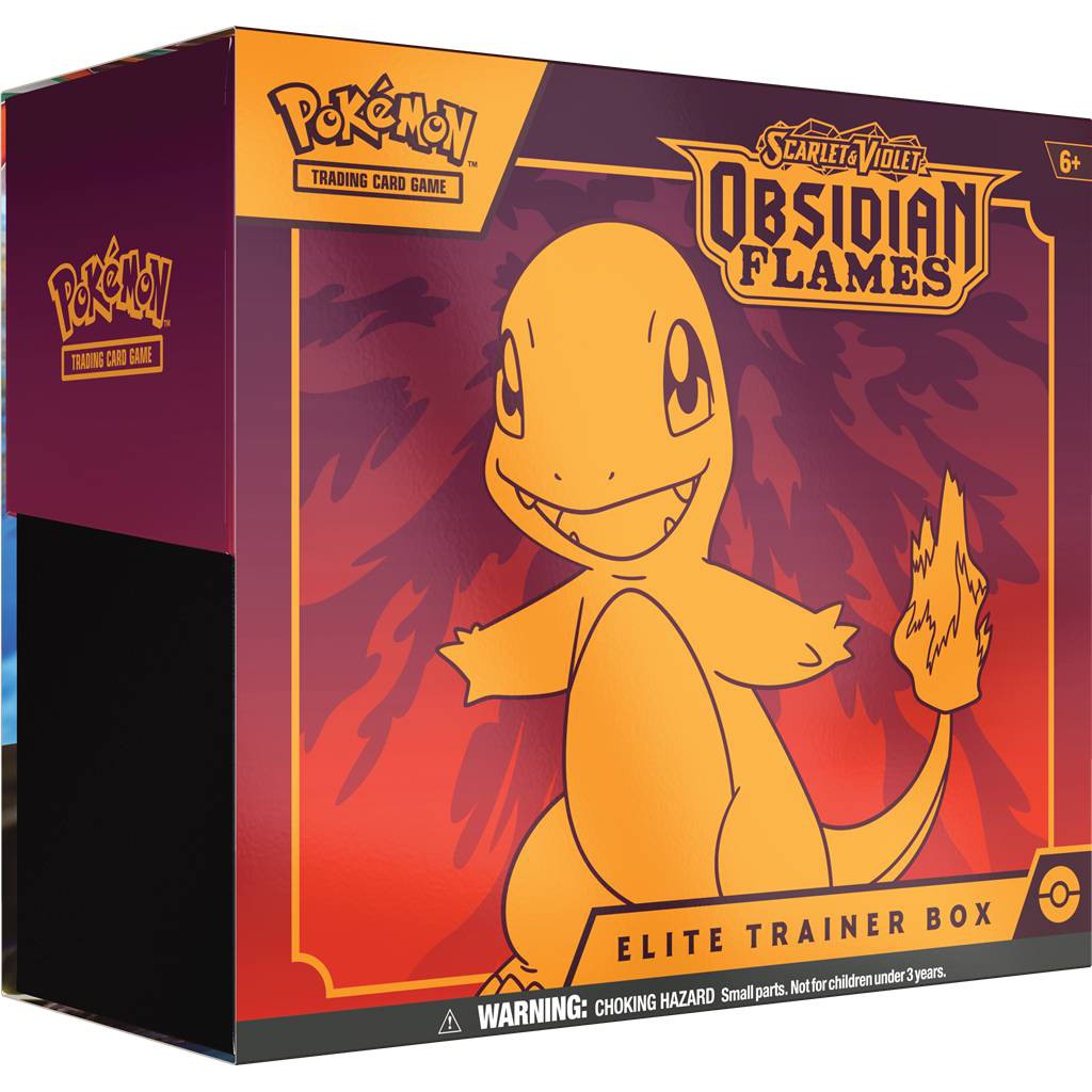 Pokemon TCG : Scarlet & Violet - Obsidian Flames ( Elite Trainer Box )