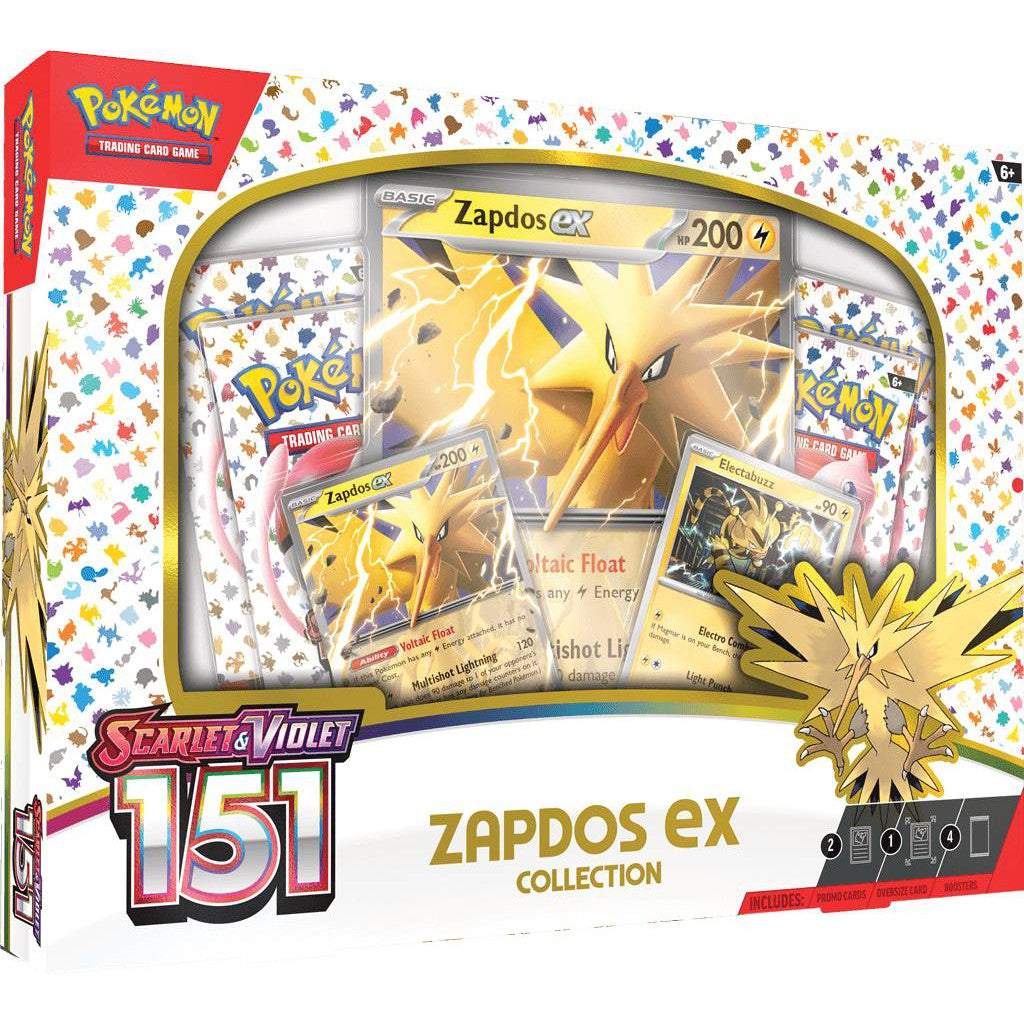 Pokemon TCG : Scarlet & Violet - 151 ( Zapdos EX Collection )